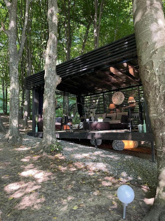 Luxury Lake House & Glamping Villa Tesila Bagian luar foto